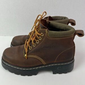 Roots Leather Chunky Boots Vintage